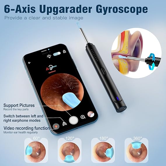 Waterproof Ear Wax Removal Cleaner Kit