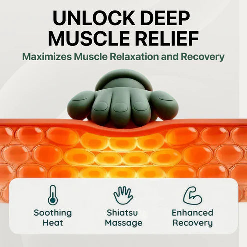 Neck & Back Massager with Heat Therapy