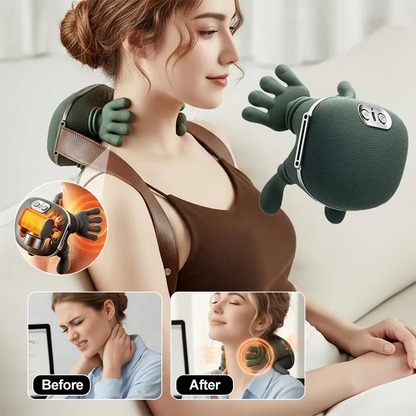 Neck & Back Massager with Heat Therapy