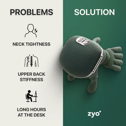 Neck & Back Massager with Heat Therapy