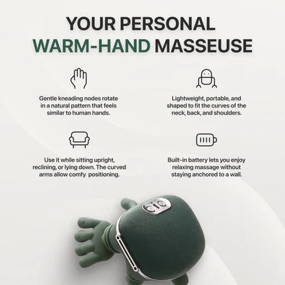 Neck & Back Massager with Heat Therapy